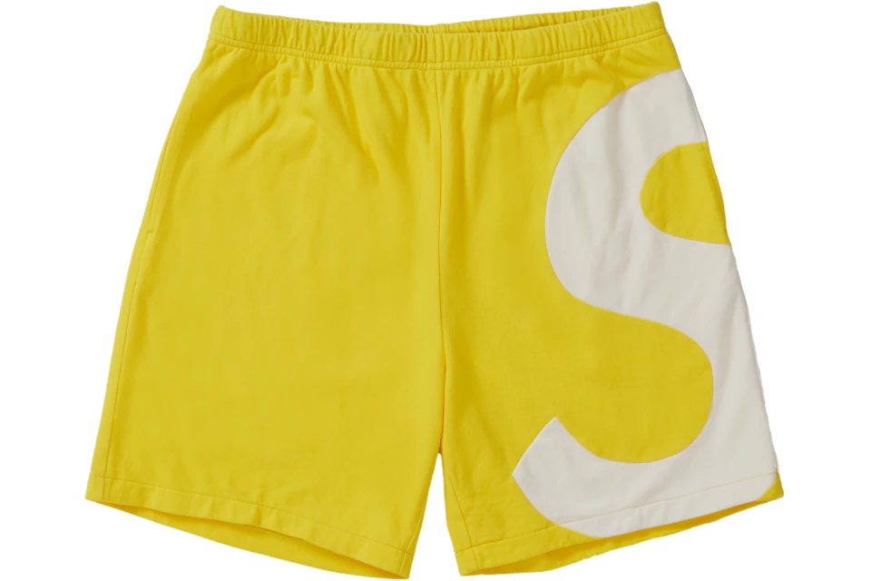 Supreme S Logo Short Yellow