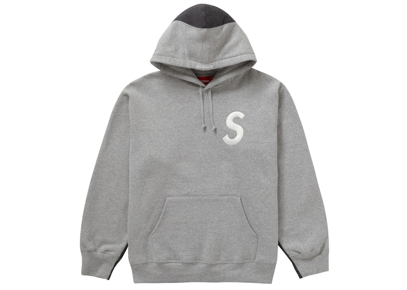 Supreme S Logo Hooded Sweatshirt Black Men's - FW15 - US