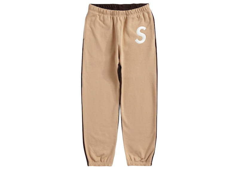 Supreme S Logo Split Sweatpant Tan - FW21 メンズ - JP