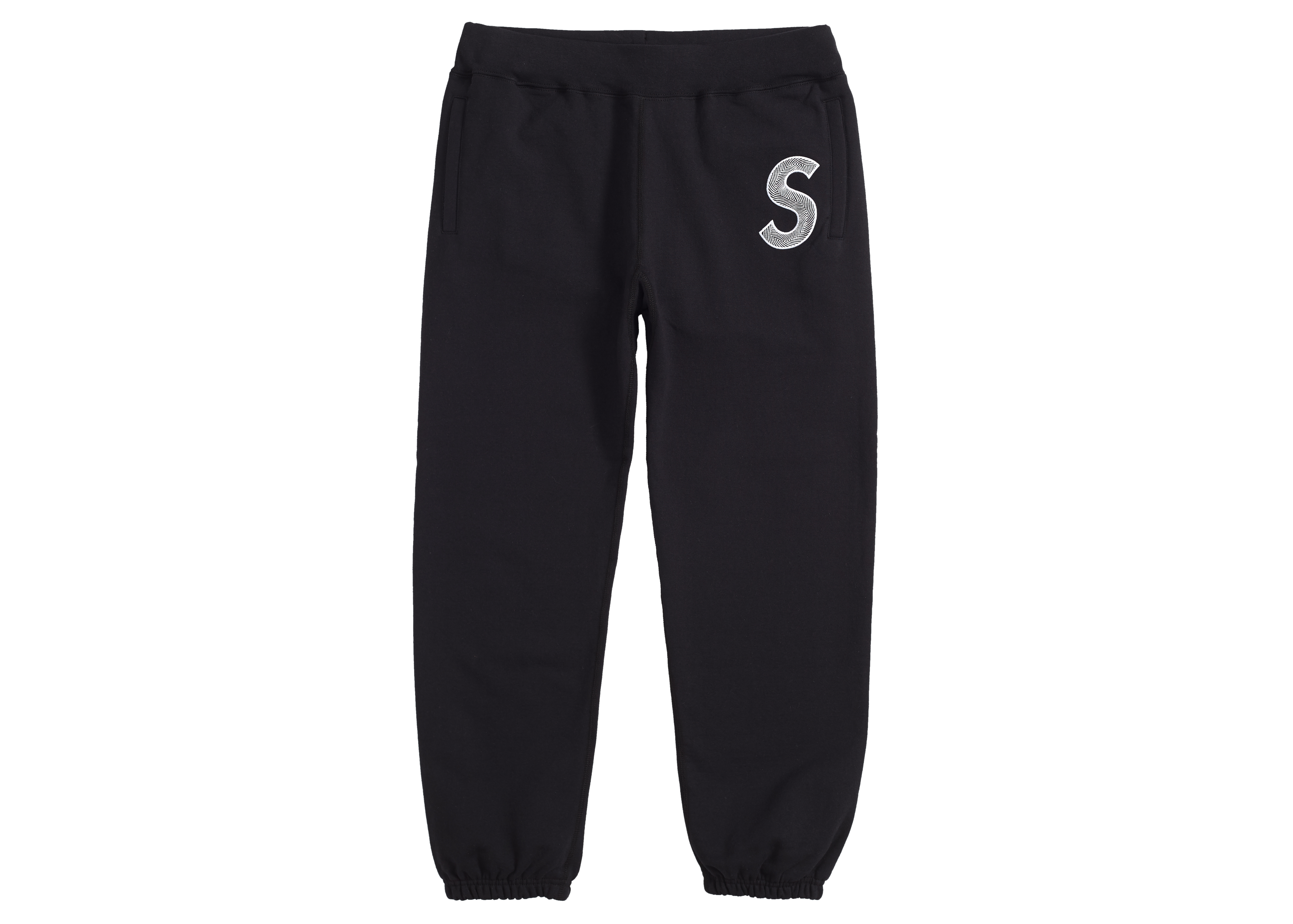 Supreme S Logo Sweatpant Black