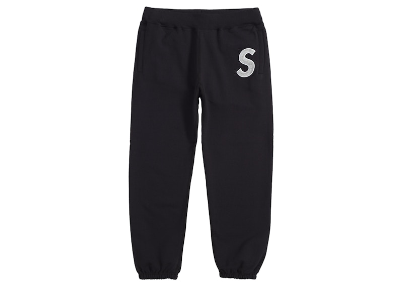 Supreme S Logo Sweatpant Black