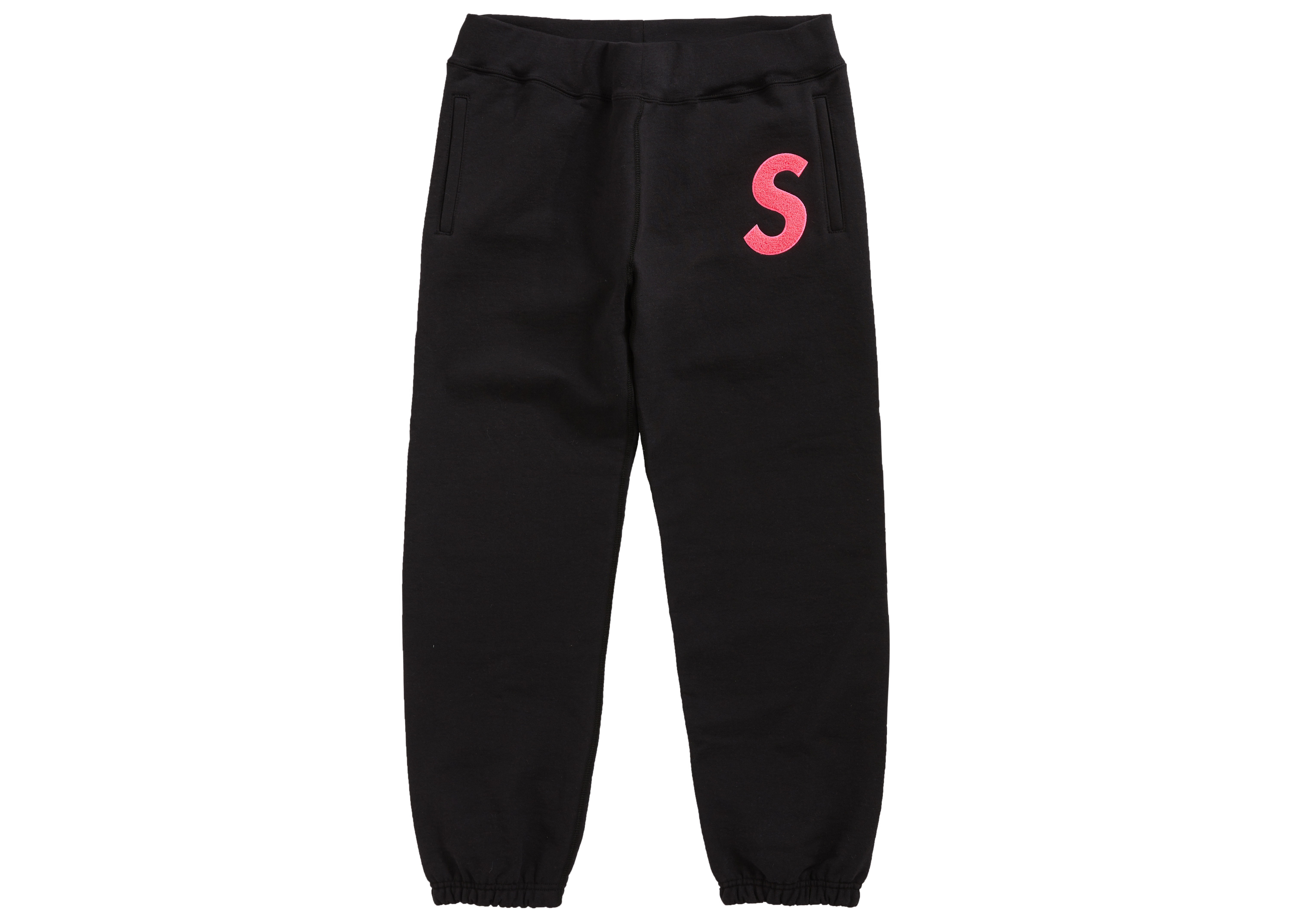 Supreme S Logo Sweatpant (FW19) Black