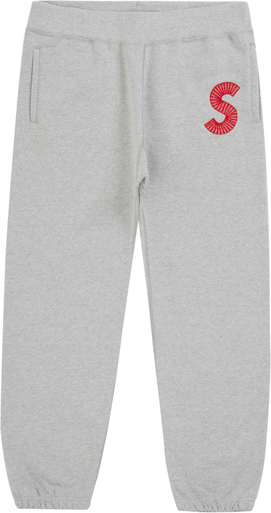 OFF-WHITE Logo Sweatpants Grey Men's - FW19 - US