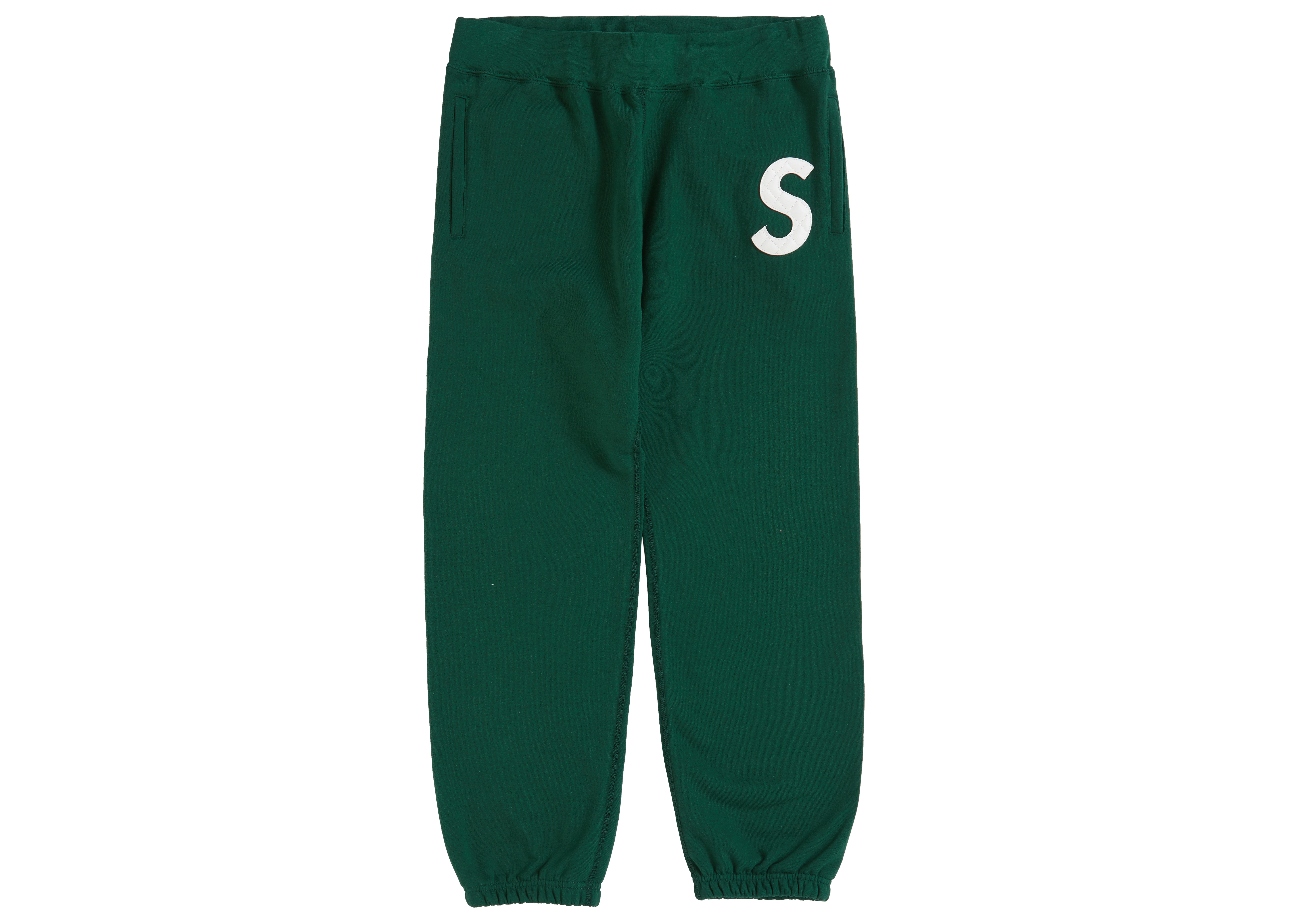 Supreme S Logo Sweatpant (SS20) Dark Green Men's - SS20 - US