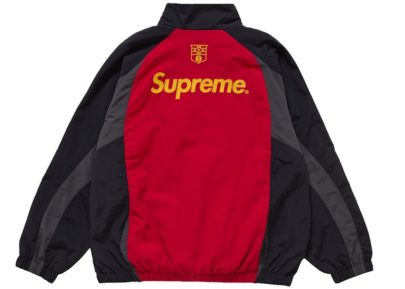 Supreme S Logo Track Jacket (FW24) Black Men's - FW24 - US