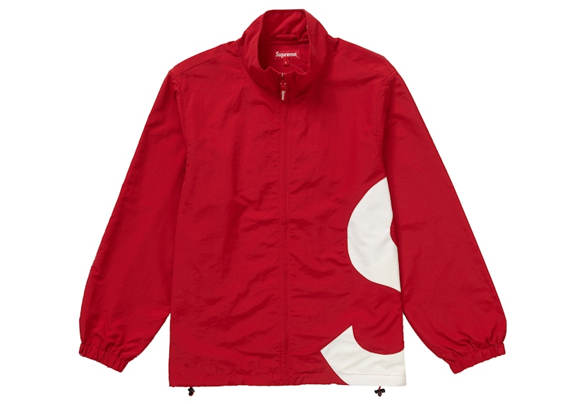 ヴィンテージ復刻 L supreme S Logo Track Jacket Red | johnross.com.br