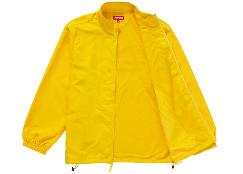 Supreme S Logo Track Jacket Yellow Men's - SS19 - US