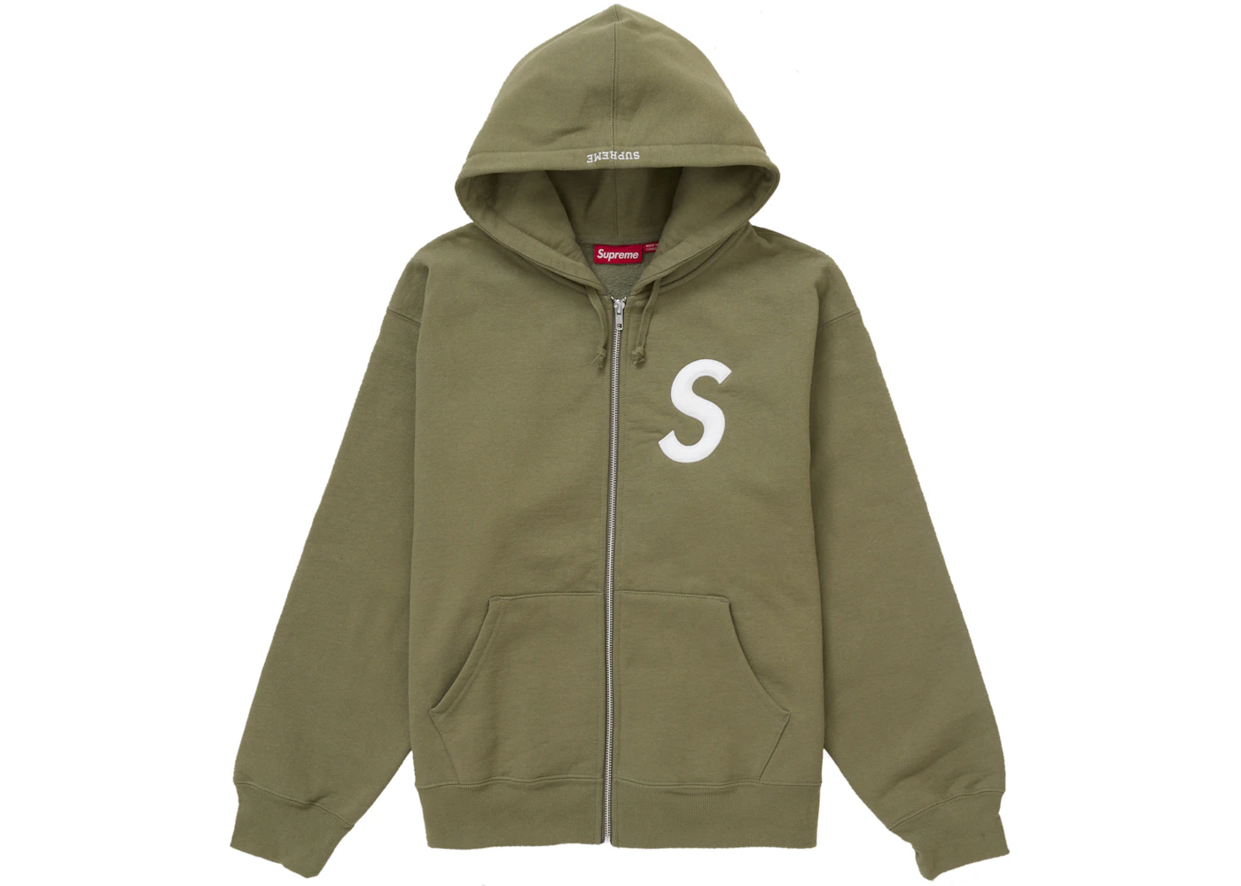 Supreme S Logo Hooded Sweatshirt Supreme S Logo Zip Up Hooded