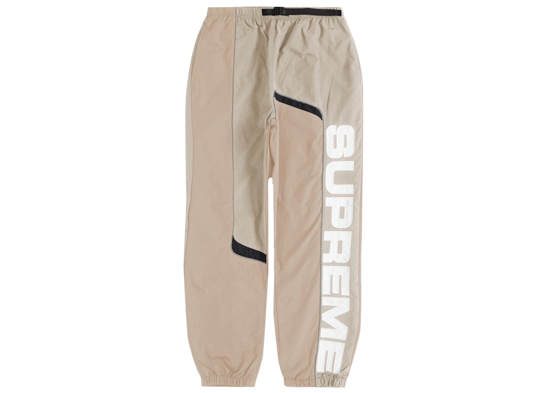 Pre-owned Supreme S Paneled Belted Track Pant Dusty Pink