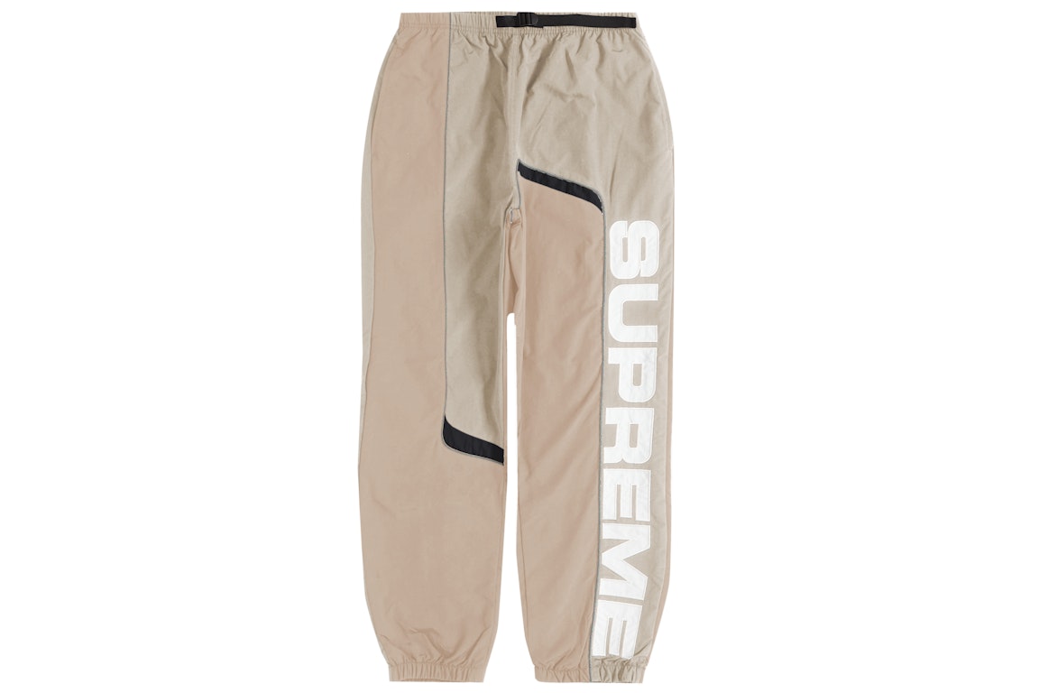 Pre-owned Supreme S Paneled Belted Track Pant Dusty Pink