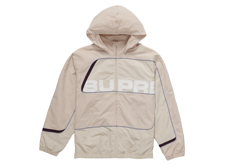 Supreme S Paneled Track Jacket Dusty Pink