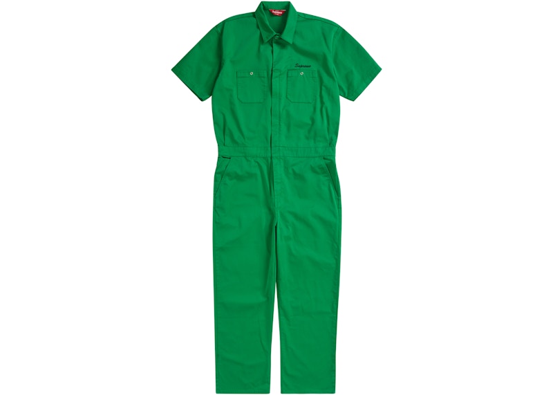 Supreme S/S Coverall Green