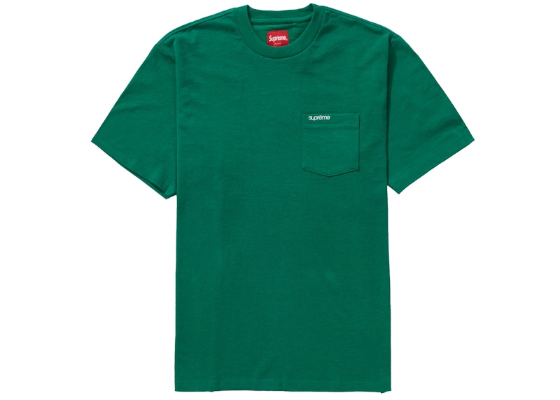 Supreme S/S Pocket Tee (FW21) Green