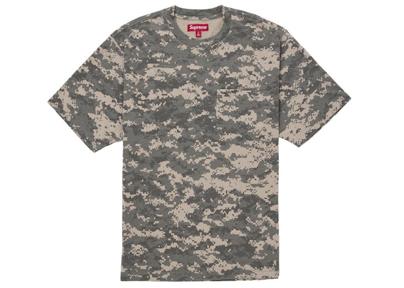 Supreme 25ss camo 迷彩柄　tシャツ Supreme シュプリーム 25SS S／S Pocket Tee Mossy Oak Camo