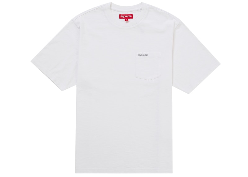 Supreme S/S Pocket Tee (SS26) White Men's - SS26 - US