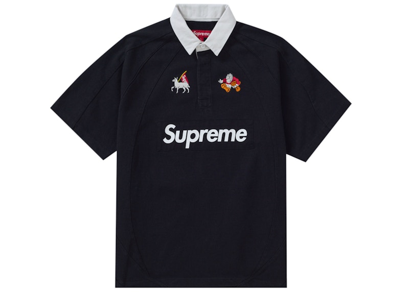 Supreme S/S Rugby Black Men's - SS24 - US