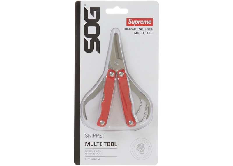 Supreme SOG Snippet Multi Tool Red