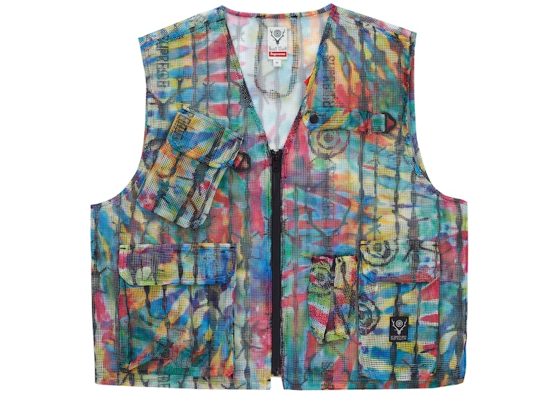 Supreme SOUTH2 WEST8 Bush Vest Multicolor Men's - SS21 - US