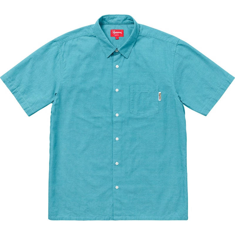 Supreme S/S Oxford Shirt Teal - SS18 - US