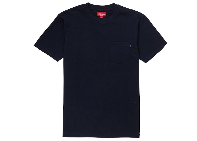 Supreme SS Pocket Tee (SS19) Navy