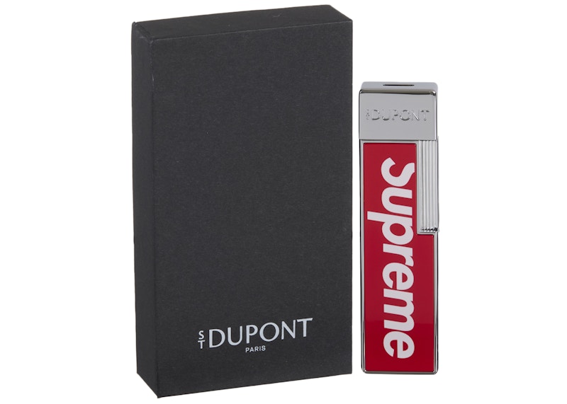 Supreme S.T. Dupont Twiggy Lighter Red - FW25 - JP