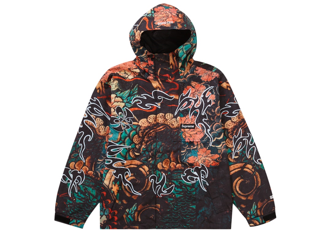Pre-owned Supreme Sacred Heart Gore-tex Shell Jacket Multicolor