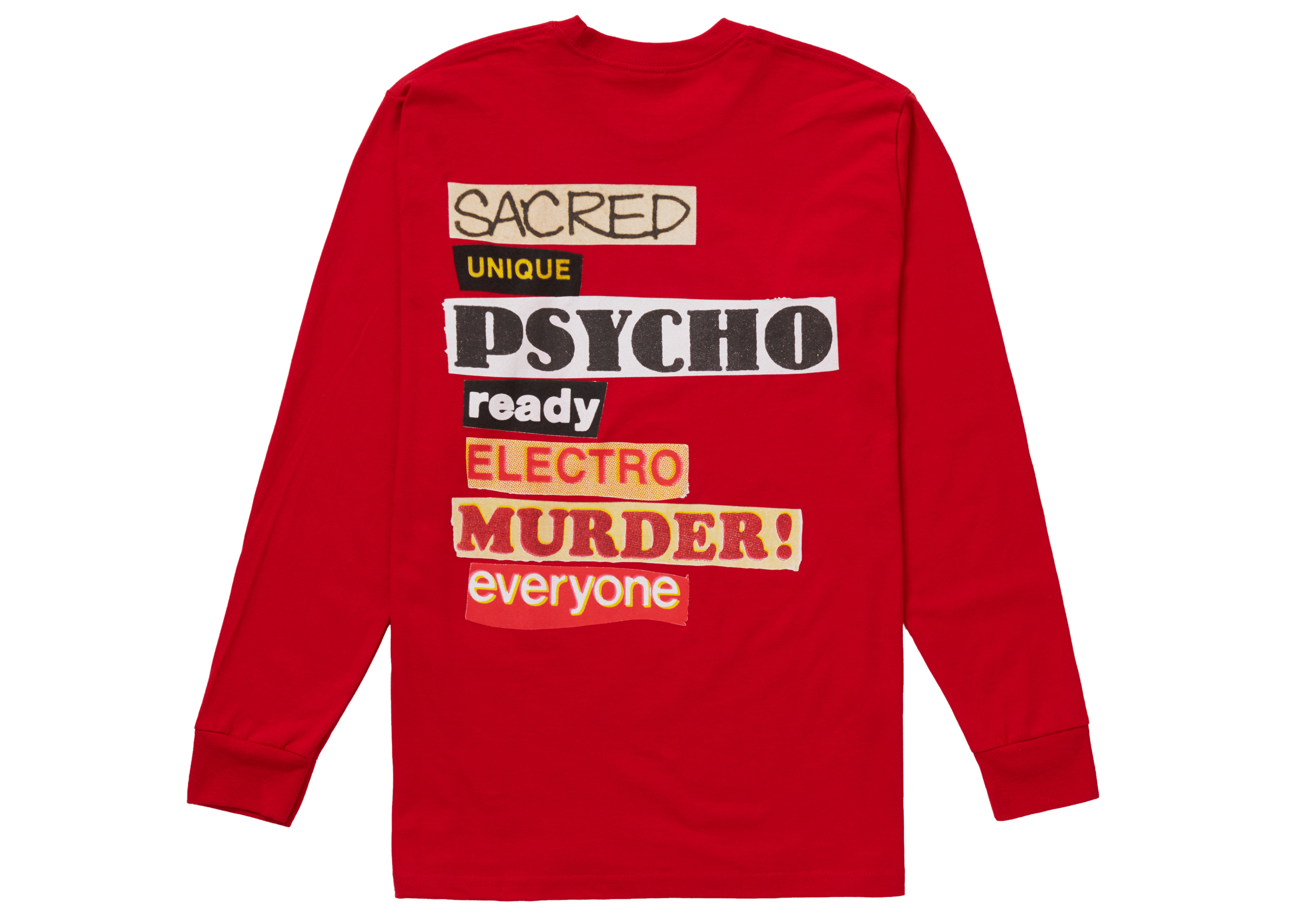 Supreme Sacred Unique L/S Tee Red