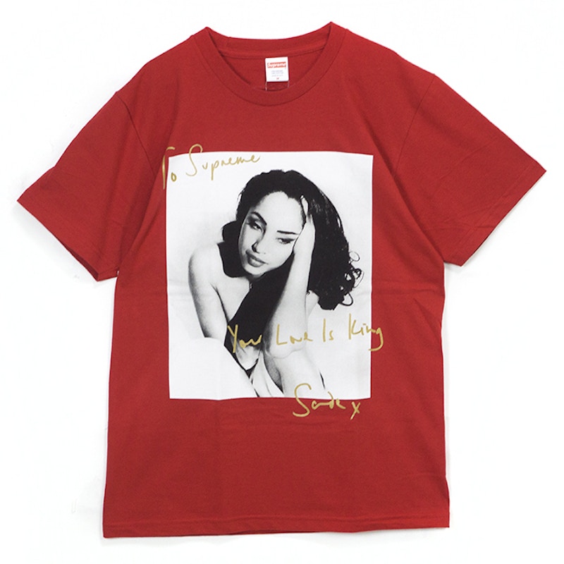 Supreme Sade Tee Red Men's - SS17 - US