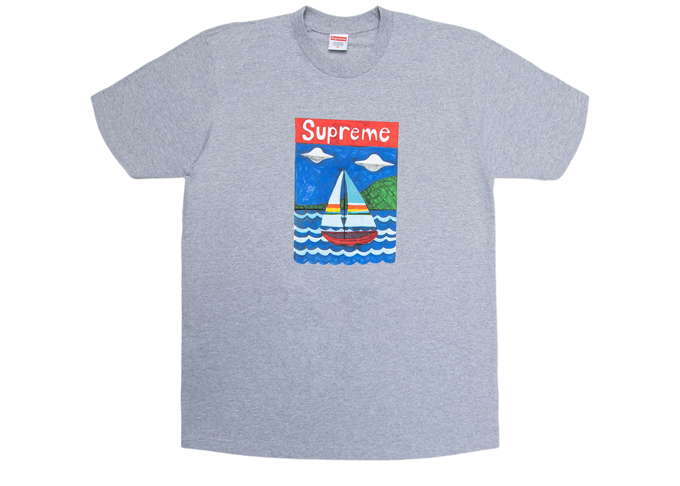 送料込み！ Supreme Sailboat Tee STシャツ/カットソー(半袖/袖なし)