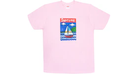 Supreme Sailboat Tee Light Pink