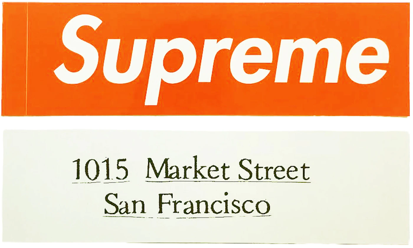 FS] Supreme Box Logo Stickers : r/supremeclothing