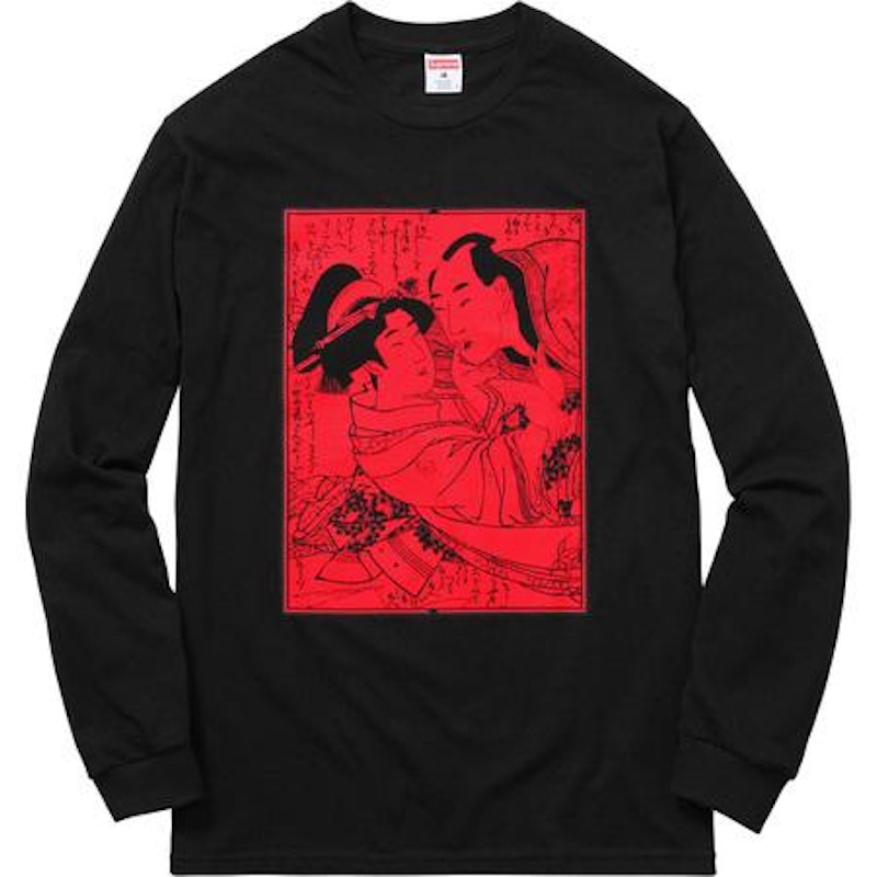 Supreme Sasquatchfabrix Shunga LS Tee Black