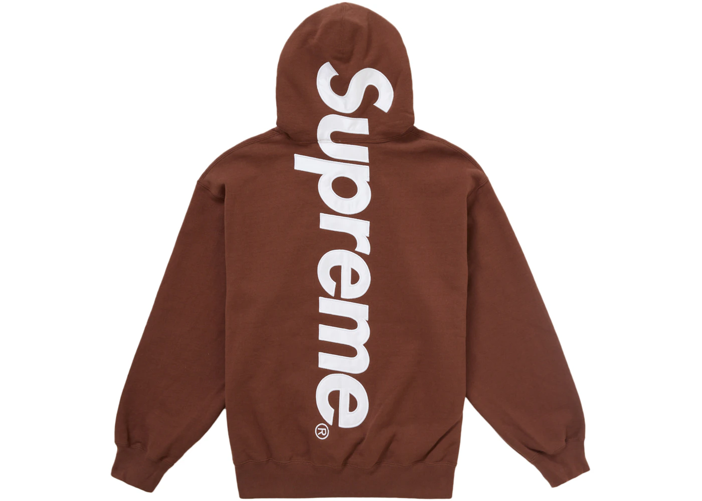 NYC Tee Sudadera Con Capucha Supreme USA Marrón Supreme Logo