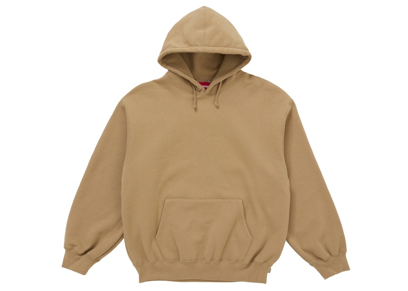 トップス supreme Satin Appliqu Hooded Sweatshirt Supreme Satin Appliqué Hooded Sweatshirt (FW25) Brown Men's