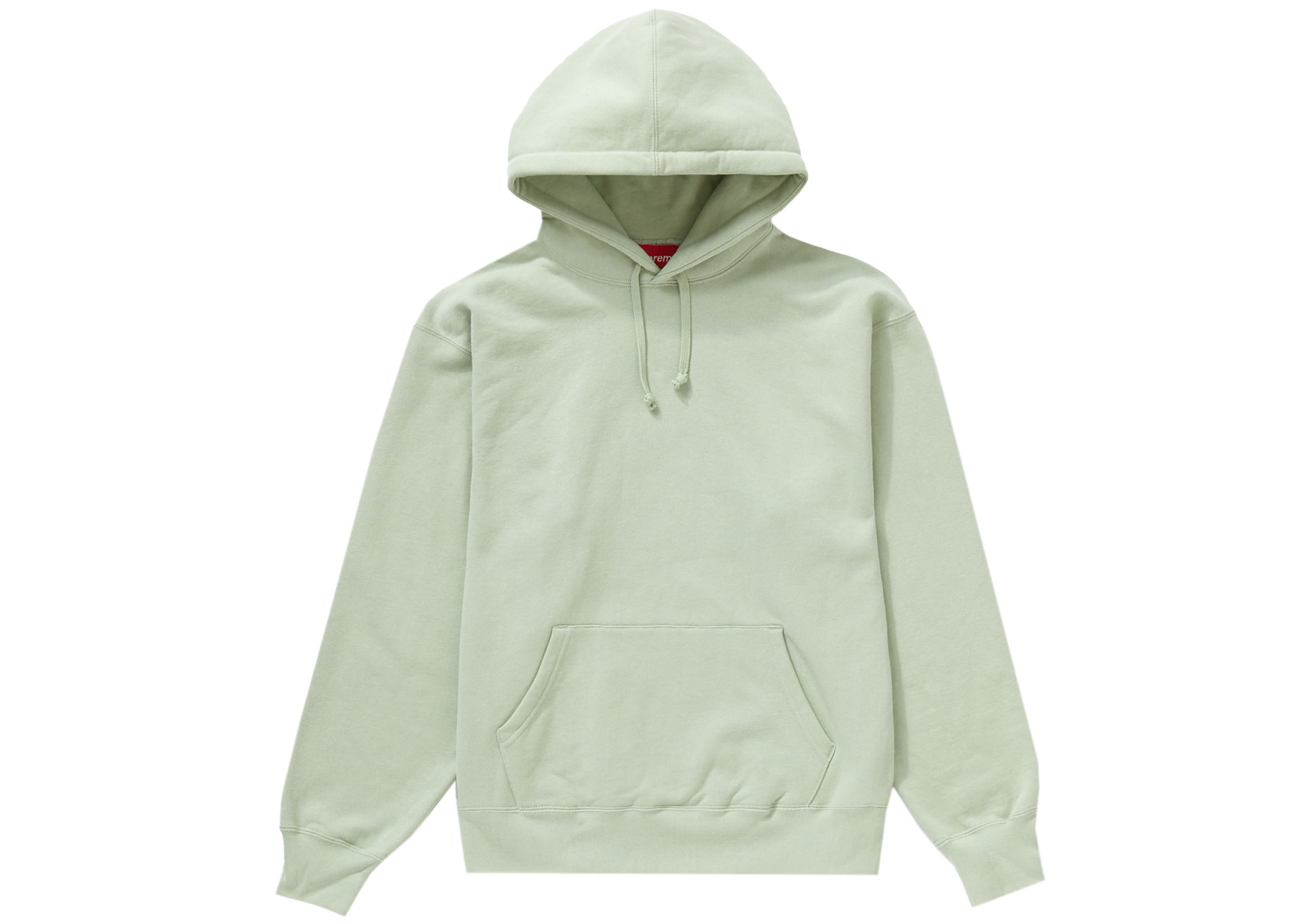 Supreme Satin Appliqué Hooded Sweatshirt Mint Men's - FW22 - US