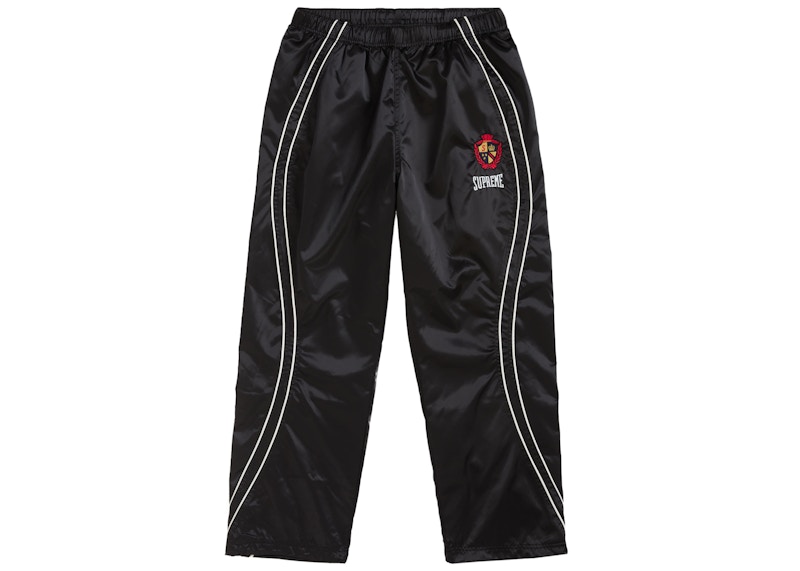 【Supreme】 Satin Track Pant Black - 25SS Supreme Satin Track Pant (SS25) Black Men's - SS25 - US