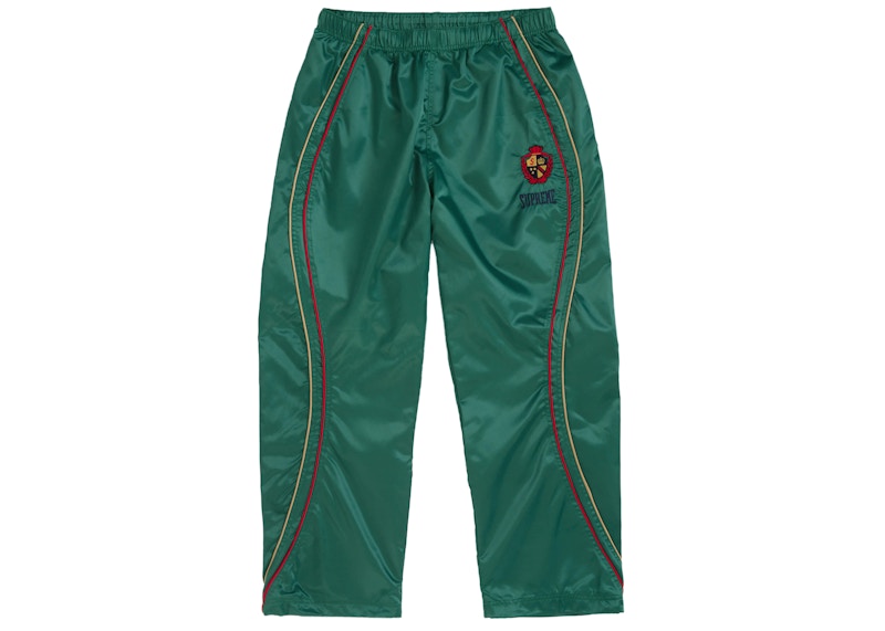 Supreme Satin Track Pant (SS25) Green Men's - SS25 - US