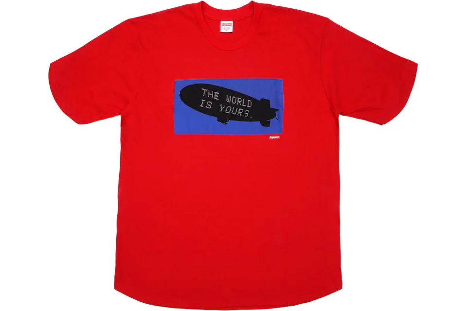 Supreme Scarface Blimp Tee Red