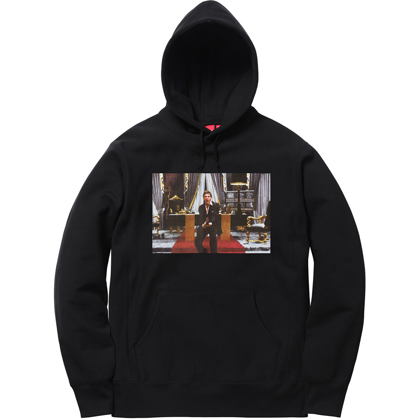 Supreme Scarface Friend Hooded Sweatshirt Black Men's - FW17 - US