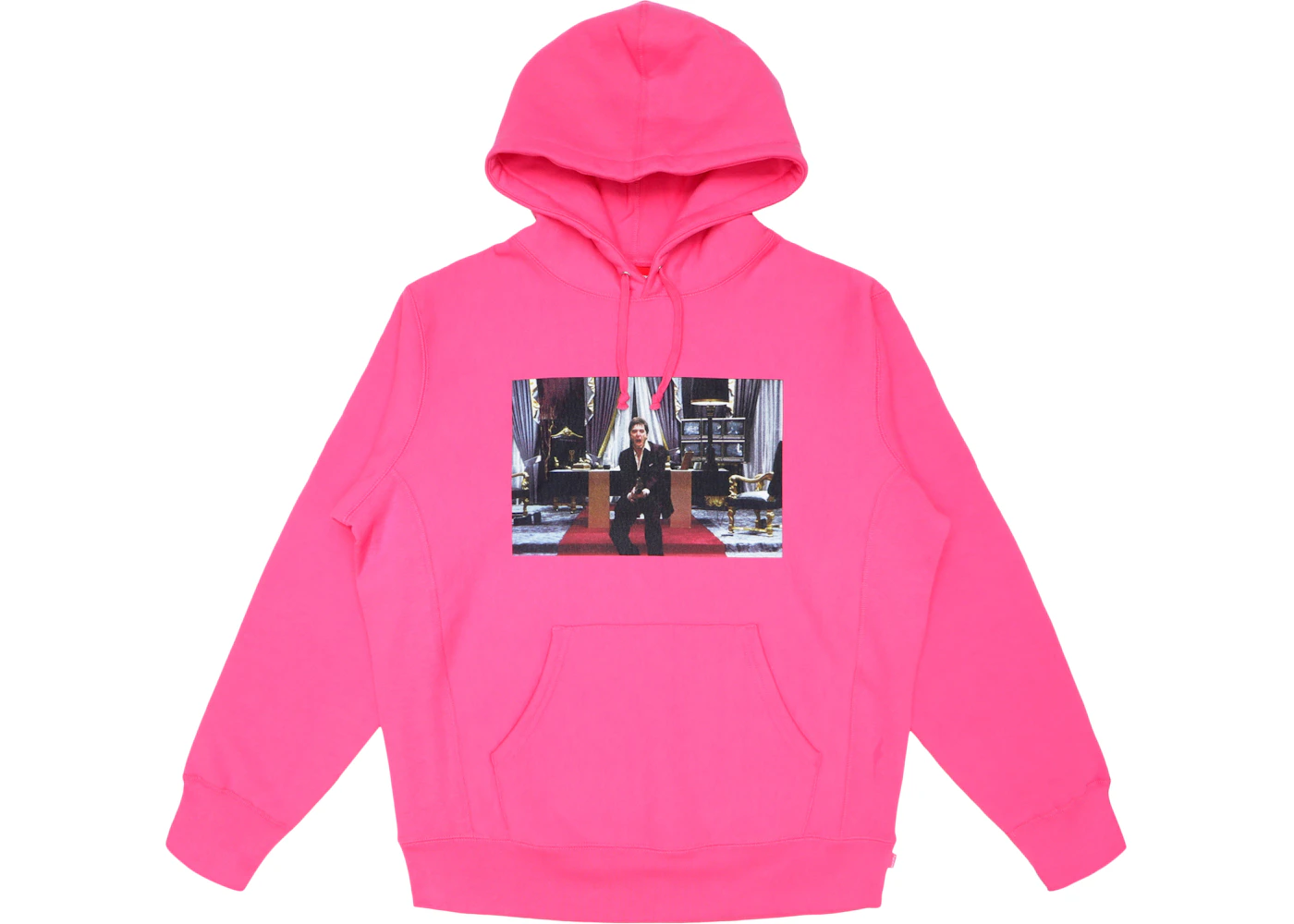 Supreme Scarface Friend Hooded Sweatshirt Magenta Men's FW17 US