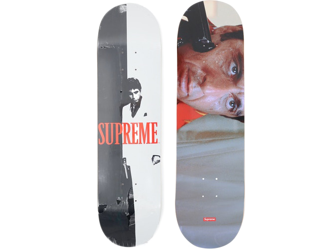 Supreme Raymond Pettibon Blood & Sperm Skateboard Deck Multi 