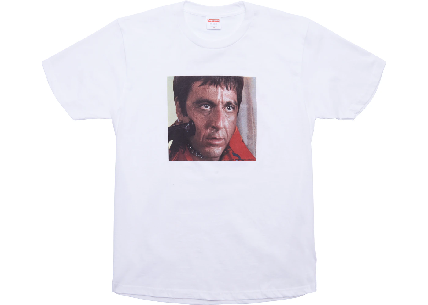 Supreme Al Pacino T Shirt Supreme Scarface Shower Tee White Men's