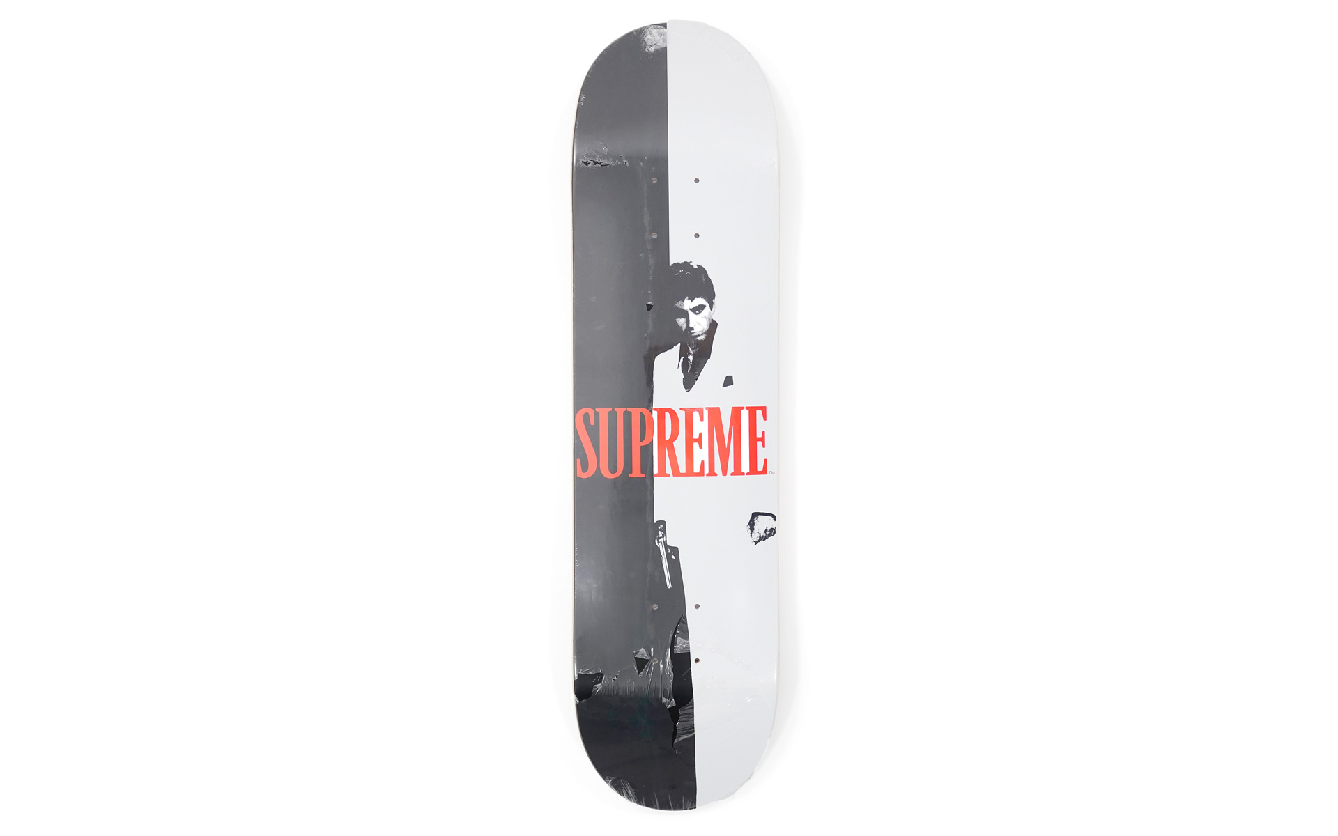 Supreme Scarface Split Skateboard Deck Multi