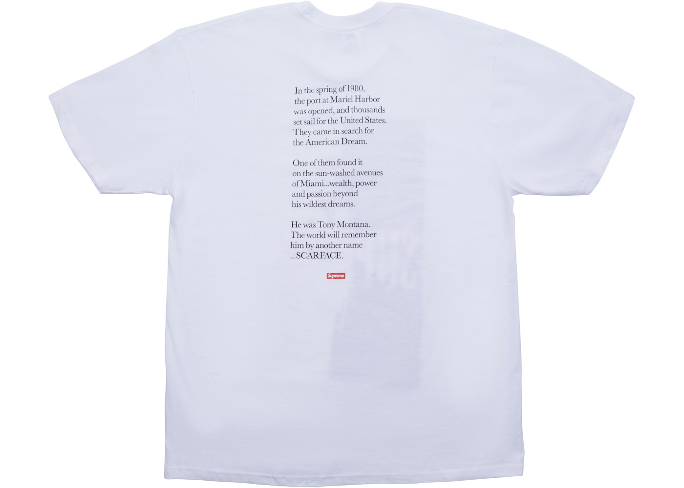 supreme split tee