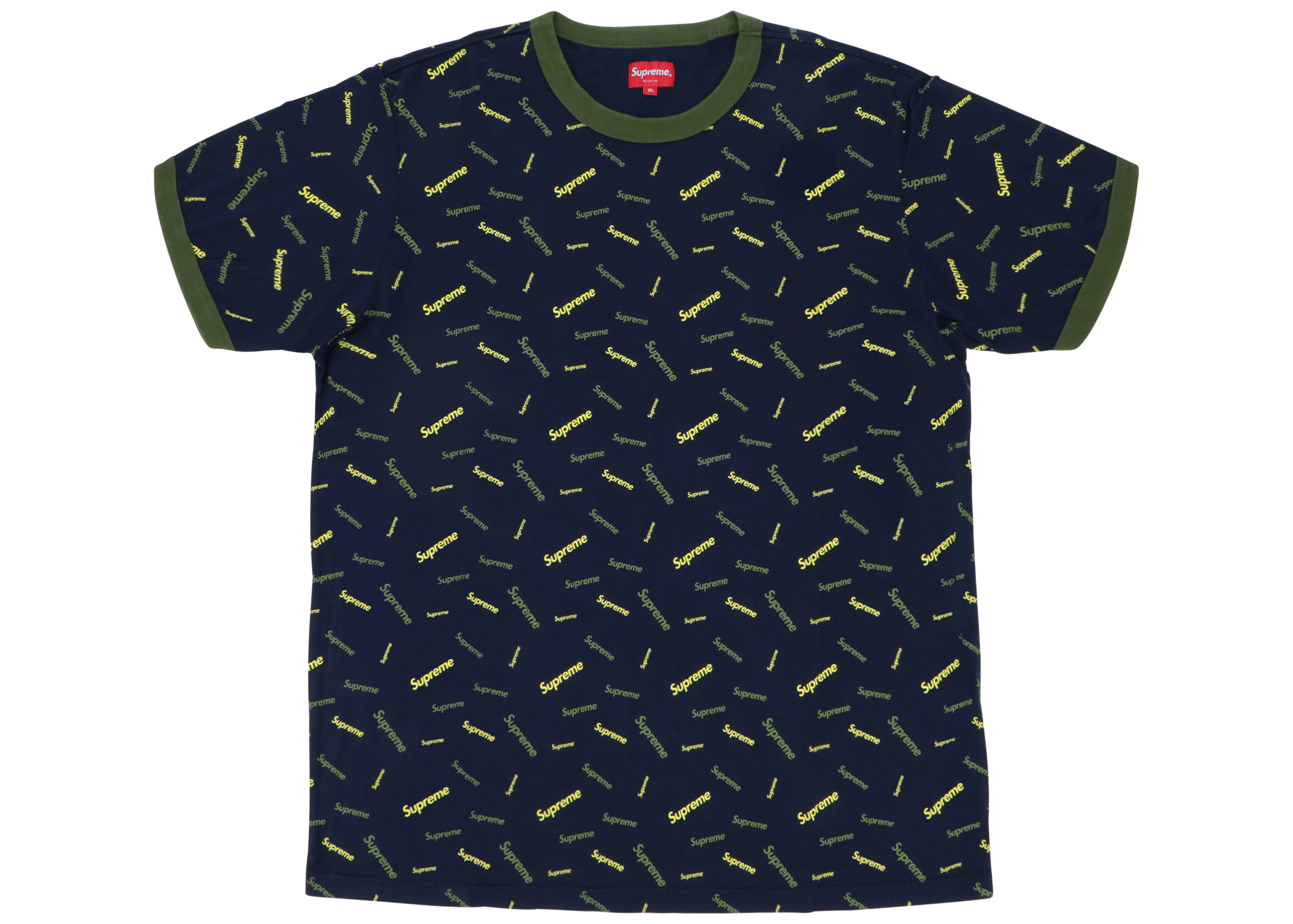 買付注文supreme Scatter Ringer Tシャツ/カットソー(半袖/袖なし)