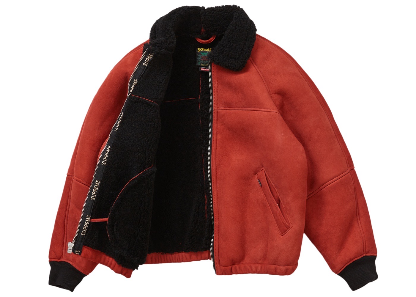 大阪売り出し Supreme Patchwork Shearling B-3 Jacket | artfive.co.jp