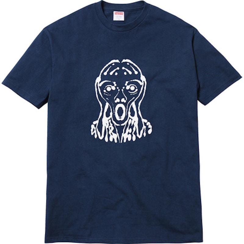 Supreme Scream Tee Navy