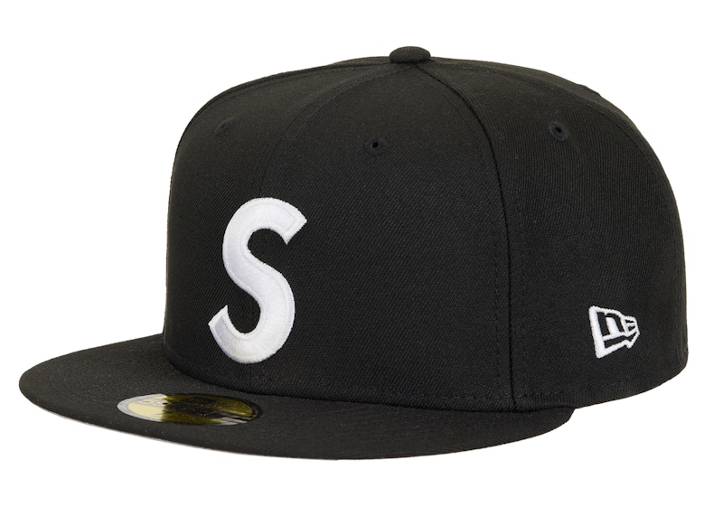 Supreme Screw Ball S Logo New Era 59Fifty Fitted Hat Black - FW24 - JP