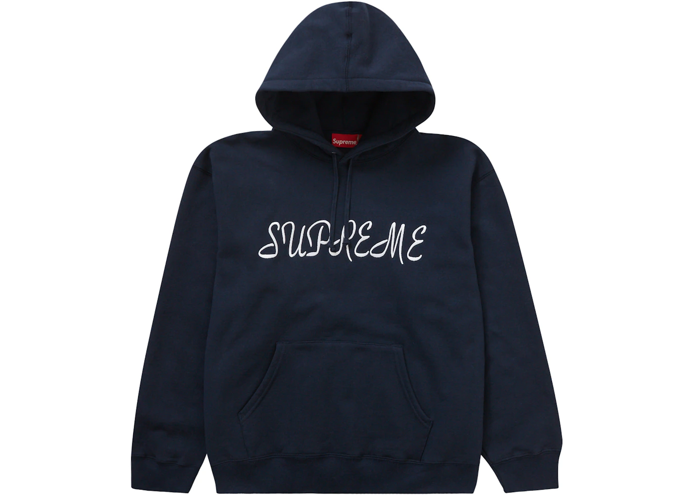 Supreme script logo hoodie Clearance