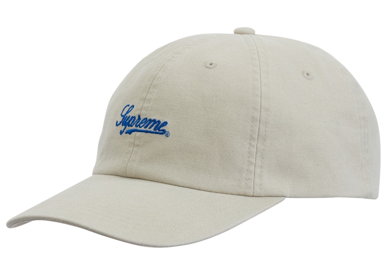 Supreme Script Logo 6-Panel (FW19) Grey - FW19 - JP